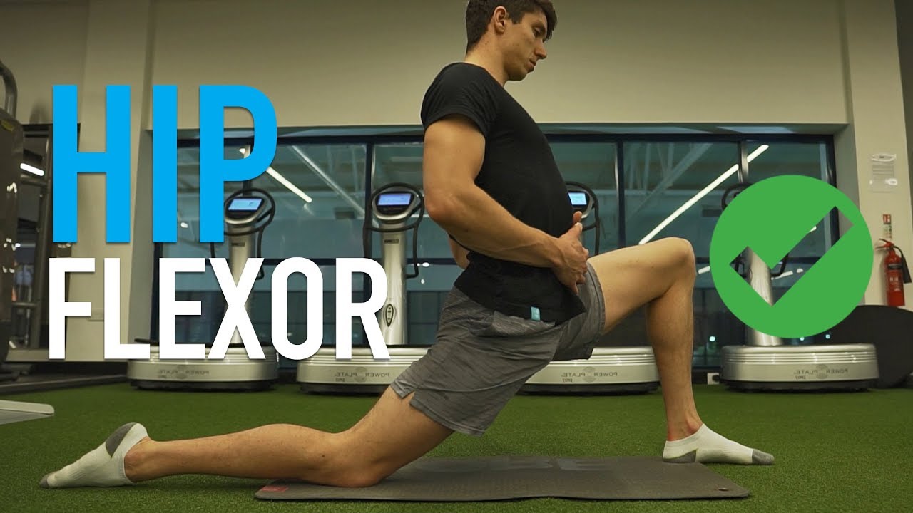 How Physical Therapists Stretch The Hip Flexors Youtube