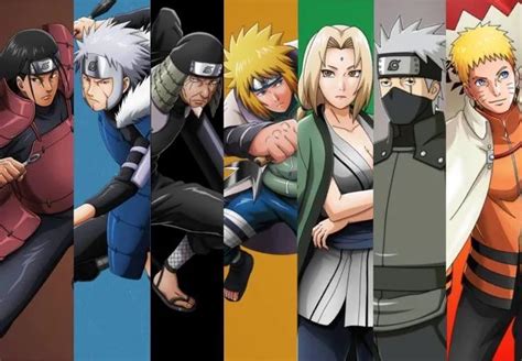 How S My Hokage List Strenght List And All Prime R Naruto