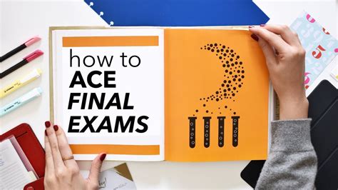 How To Ace Final Exams Youtube