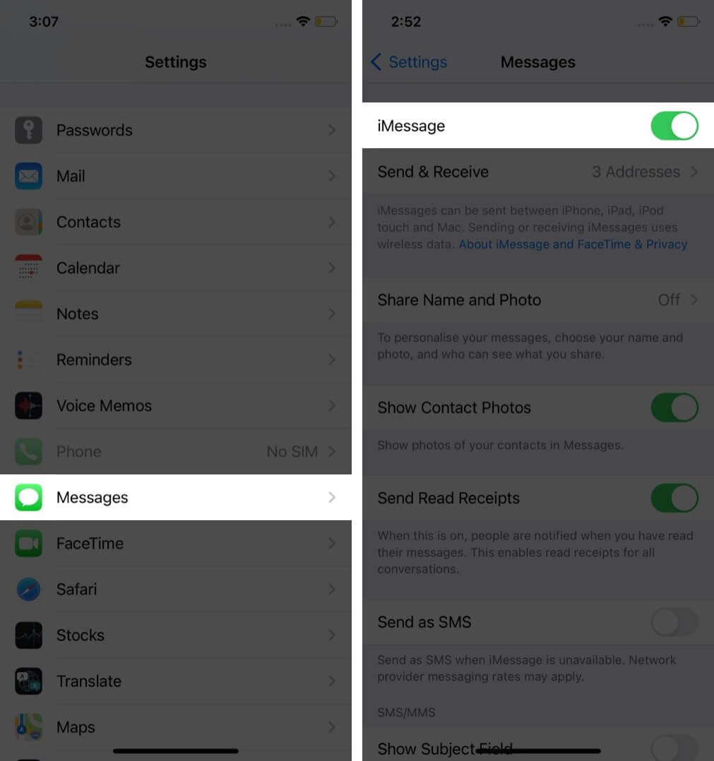 How To Activate Imessage On Iphone And Ipad Setup Guide Artofit