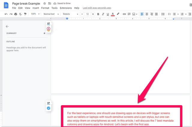 How To Add Or Remove Page Breaks In Google Docs On Pc And Android