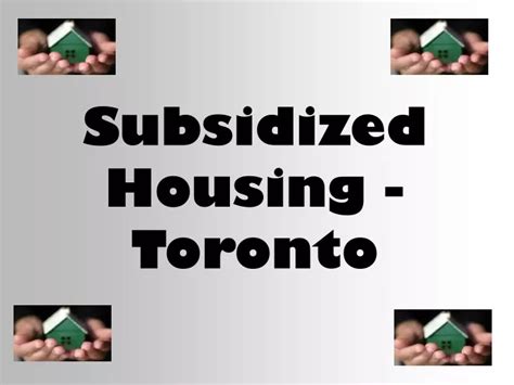 How To Apply For Toronto Subsidized Housing? Easy Guide