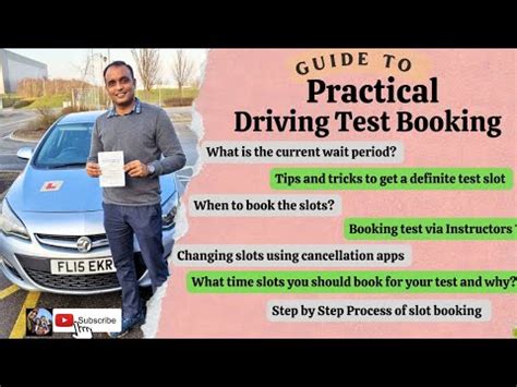 How To Book Uk Practical Driving Test Step By Step Process Tips And