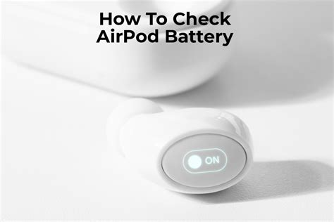 How To Check Airpod Battery All About Airpods Batteries The Hustler