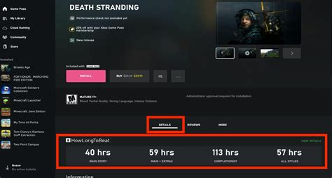 How To Check How Long It Takes To Beat A Game On Game Pass Dot Esports