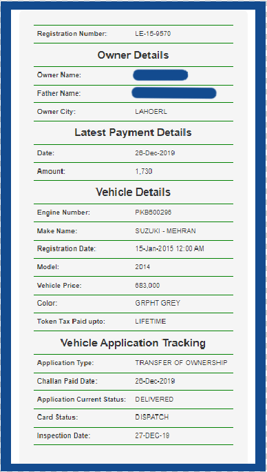 How To Check Vehicle Registration By Number At Jane Kirby Blog