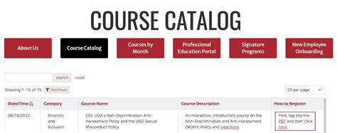 How To Choose Classes? Uga Course Catalog Help