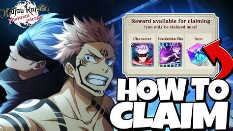 How To Claim Jjk Phantom Parade Early Gacha Event Rewards Screen