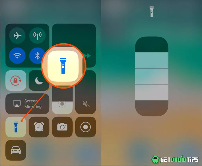 How To Control The Brightness Of Your Iphone S Flashlight