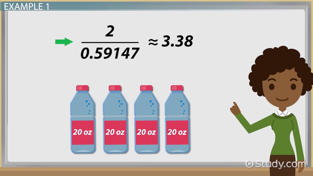 How To Convert Liters To Gallons Lesson Study Com