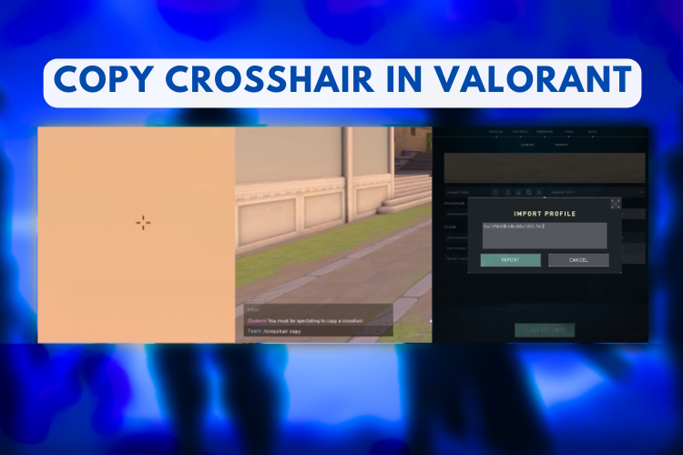 How To Copy Crosshairs In Valorant 2025 Guide Beebom