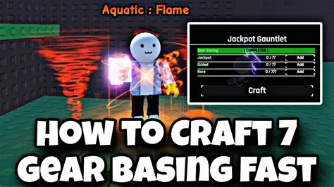 How To Craft 7 Gear Basing Fast In Sols Rng Roblox Khondrion Com