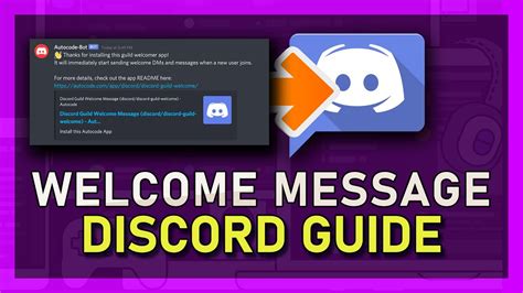 How To Create A Welcome Message On Discord Tech How