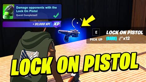 How To Easily Find The Lock On Pistol Damage Opponents With The Lock