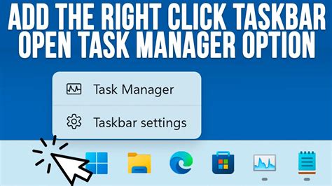 How To Enable Right Click To Open Task Manager In Windows 11 Moment 1