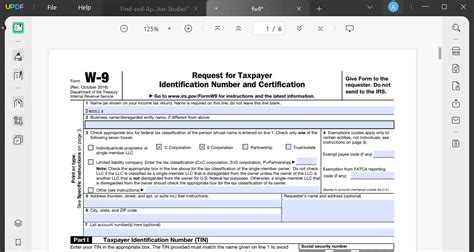 How To Fill Out A W 9 Easy Steps And Tips Updf