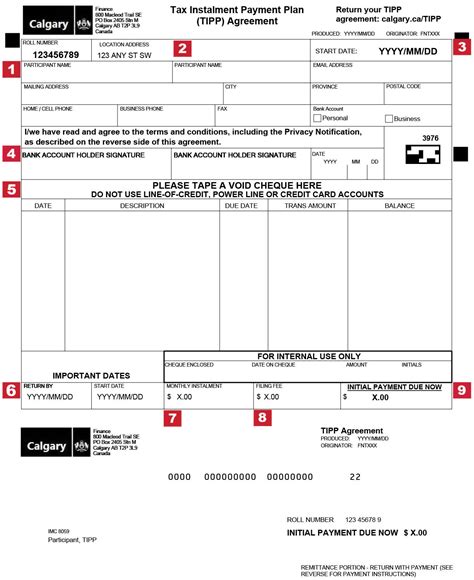 How To Fill Out Your Tipp Agreement