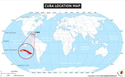 How To Find Cuba On World Map? Simple Directions