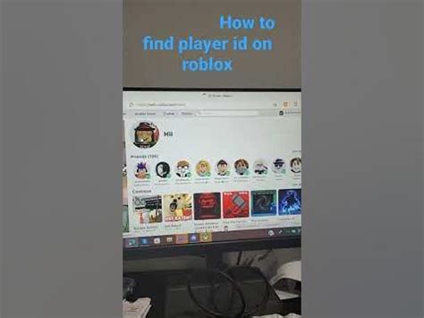 How To Find Player Id On Roblox Youtube