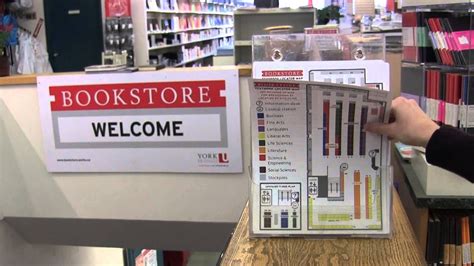 How To Find Your Textbooks At The Yorku Bookstore Youtube