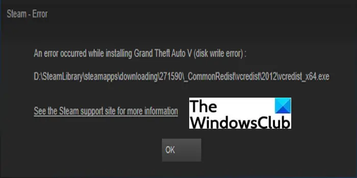 How To Fix Steam Disk Write Error On Windows 10 11 Youtube