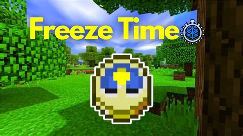 How To Freeze Time On Minecraft Using 1 Command Youtube