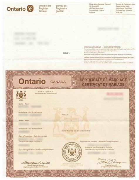 How To Get A Copy Of An Ontario Marriage Certificate Online Ontario Ca