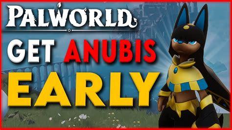 How To Get Anubis Easy Shorts Palworld Youtube