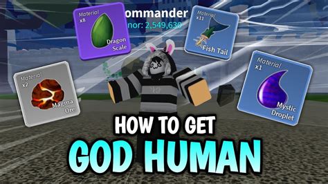 How To Get God Human V2 Explained In 5 Mins Blox Fruits Upd 17 3