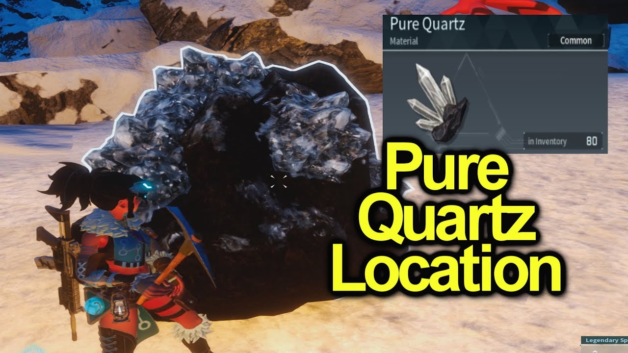 How To Get Pure Quartz In Palworld Location On The Map Youtube