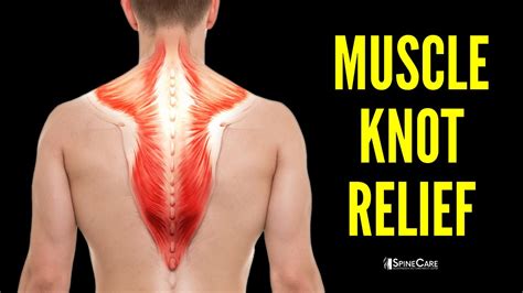 How To Get Rid Of Muscle Knots In Traps Shoulder Back In 90 Seconds