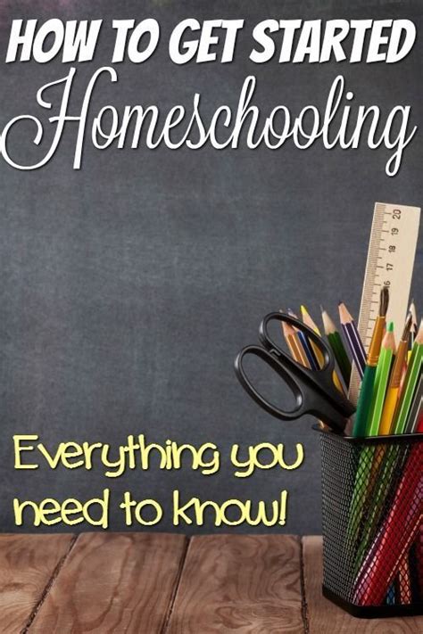 How To Get Started Homeschooling