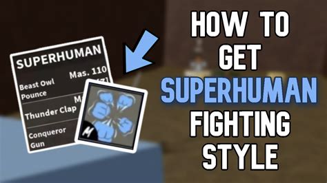 How To Get Superhuman Fighting Style In Blox Fruits