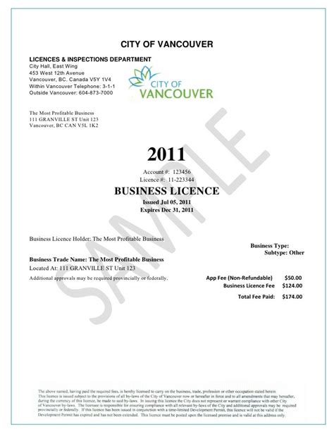 How To Get Vancouver Bc Business License? Step Guide