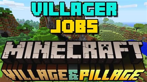 How To Give Villagers Jobs Get Librarians Etc 2019 Minecraft