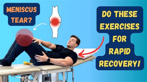 How To Heal Meniscus Tear? Simple Rehab Exercises