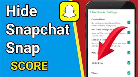 How To Hide Snapchat Score Hide Snap Score Youtube