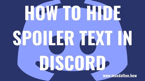 How To Hide Spoiler Text Discord Mobile? Easy Setup