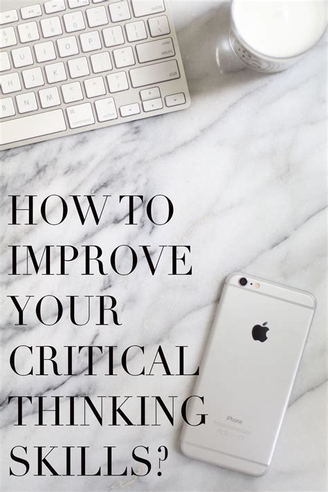 How To Improve Your Critical Thinking Skills Strange