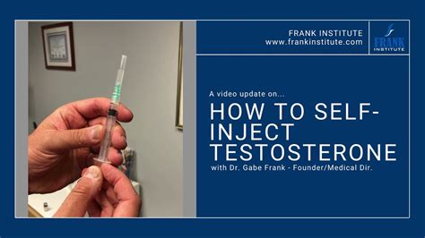 How To Inject Testosterone Correctly? Stepbystep Advice