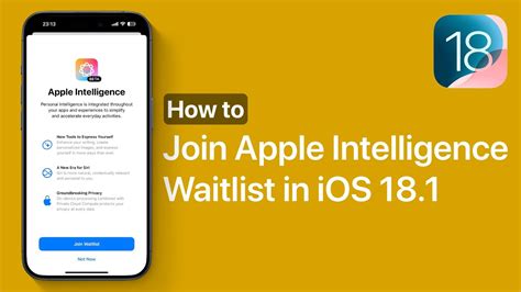 How To Join Apple Intelligence Waitlist And What Amp 39 S The Waitlist Time