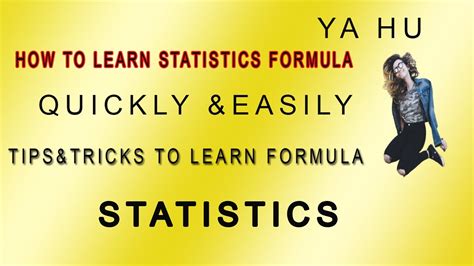 How To Learn Statistics Formulas Quickly With Easy Way Tips Tricks To