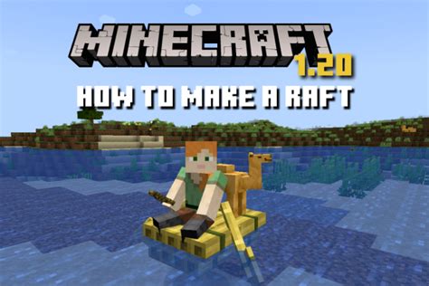 How To Make A Bamboo Raft In Minecraft 1 20 Guide Beebom