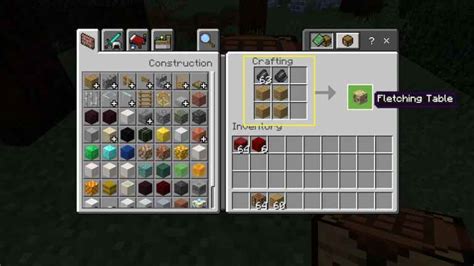 How To Make A Fletching Table In Minecraft Pro Game Guides