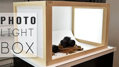 How To Make A Light Box For Photos Light Box Diy Photo Light Box