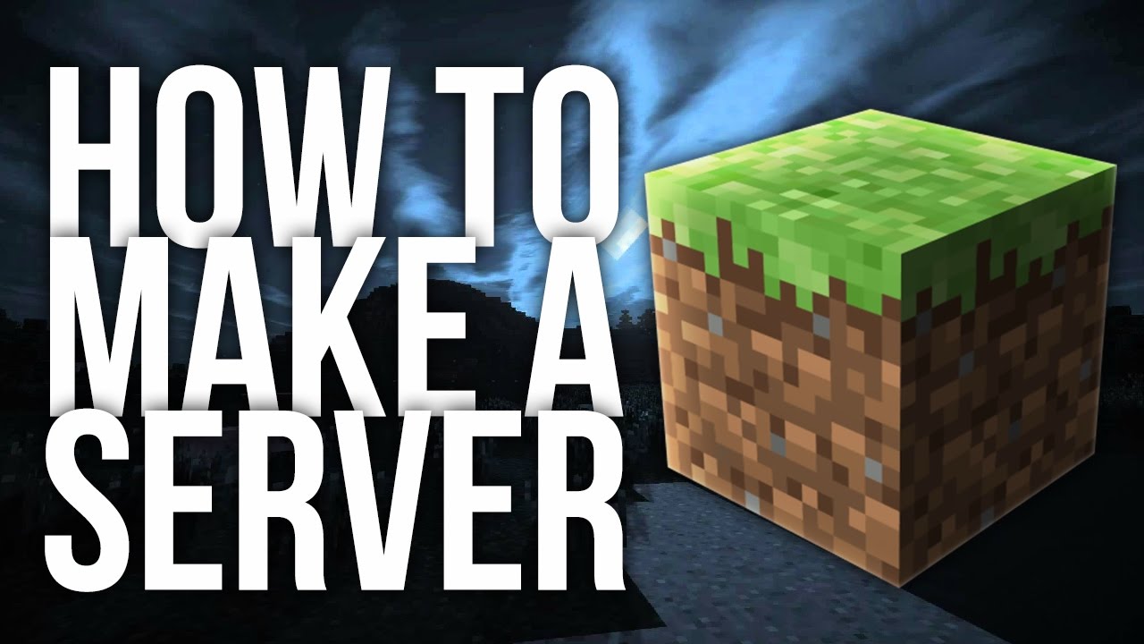 How To Make A Minecraft Server Easy Tutorial Youtube