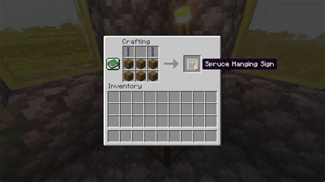 How To Make Hanging Sign Minecraft? Easy Recipe