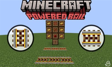 How To Make Powered Rail Using Redstone In Minecraft Beebom