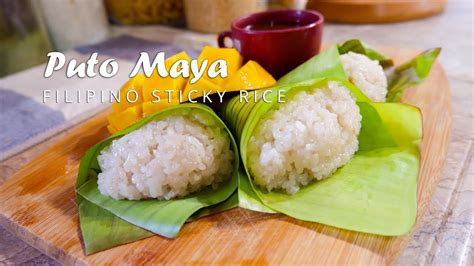 How To Make Puto Maya Cebu Puto Maya Easy Filipino Recipe Filipino