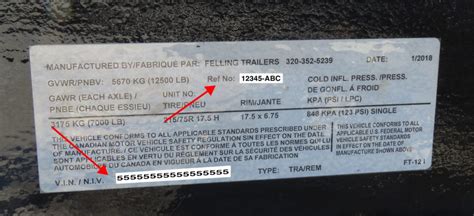 How To Obtain A Replacement Mso Or Vin For Your Felling Trailer